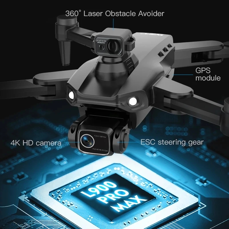 L900 Pro MAX GPS Drone 4K Prof - Rc Helicopter Electric review and price