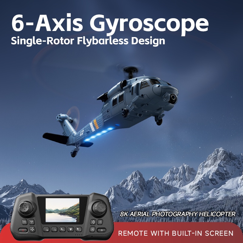 8K Flybarless Optical Flow Hov - Rc Helicopter Large review and price