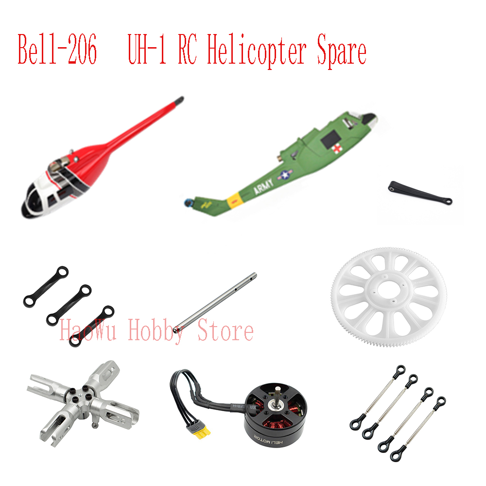 Flywing bell206 UH1 Bell-206 U - Rc Helicopter Large review and price